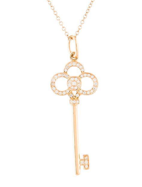 tiffany key necklace replica|tiffany crown key diamond pendant.